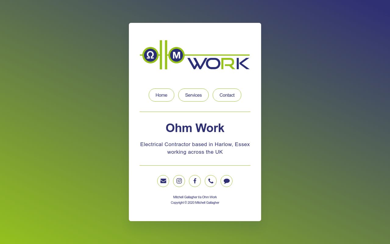 Ohm Work Ltd logo